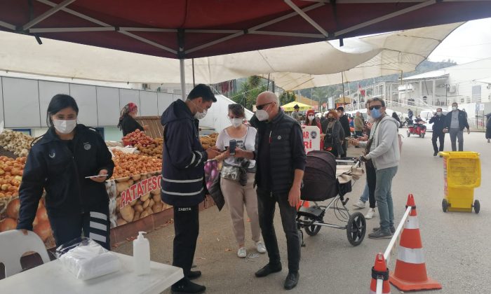 KEMER PAZARLARINDA HES KODU UYGULANIYOR