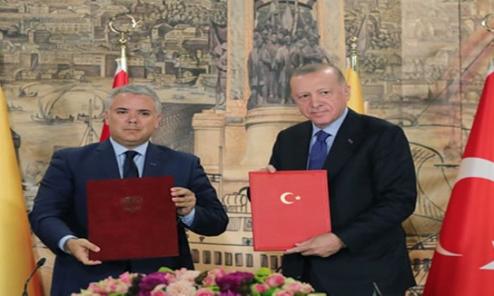 “Kolombiya ile ilişkilerimizi her alanda geliştirme konusunda karşılıklı iradeye sahibiz”