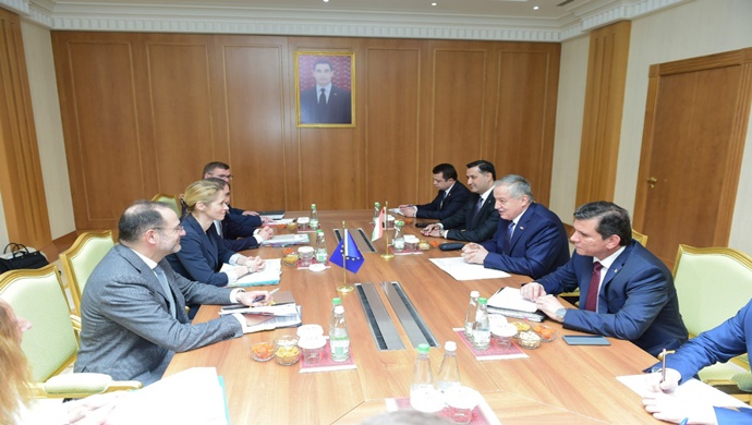 Avrupa Birliği Dış İlişkiler ve Güvenlik Politikası Yüksek Temsilcisi ile görüşme