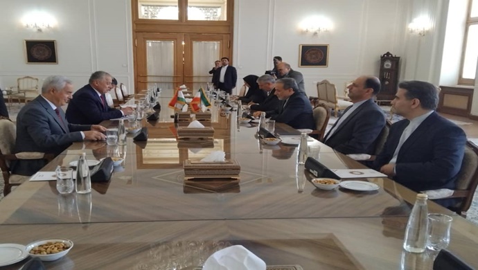 Meeting of the Foreign Ministers of Tajikistan and Iran
