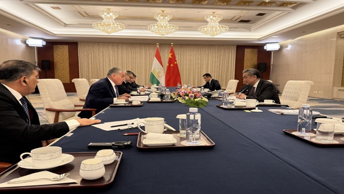 Meeting of the Foreign Ministers of Tajikistan and China