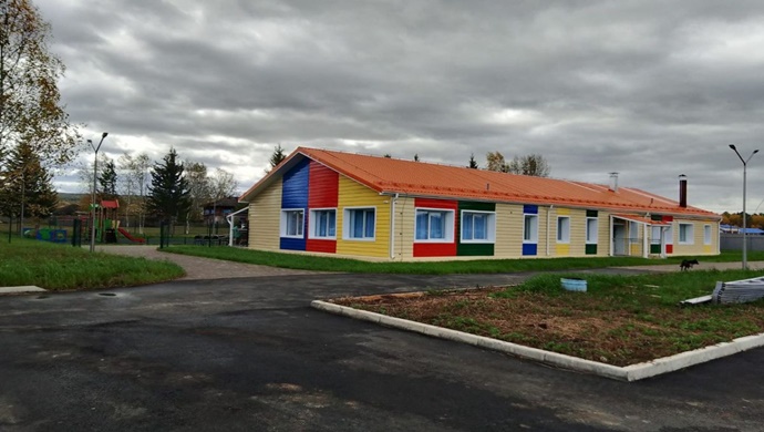 İrkutsk bölgesinin Jiglovski ilçesinde, “Birleşik Rusya” halk programı kapsamında bir anaokulu yenilendi