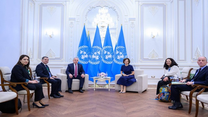 Dışişleri Bakanı’nın UNESCO Genel Direktörü ile görüşmesi