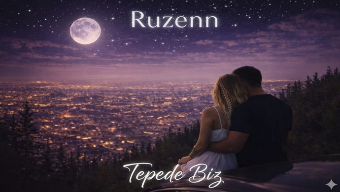 MÜZİK DÜNYASINDA RUZENN RÜZGARI: YENİ SİNGLE “TEPEDE BİZ” GELİYOR!